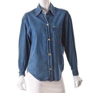 Vintage gucci denim shirt/jacket